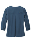 Mercer+Mettle® Women's Stretch Crepe 3/4-Sleeve Blouse